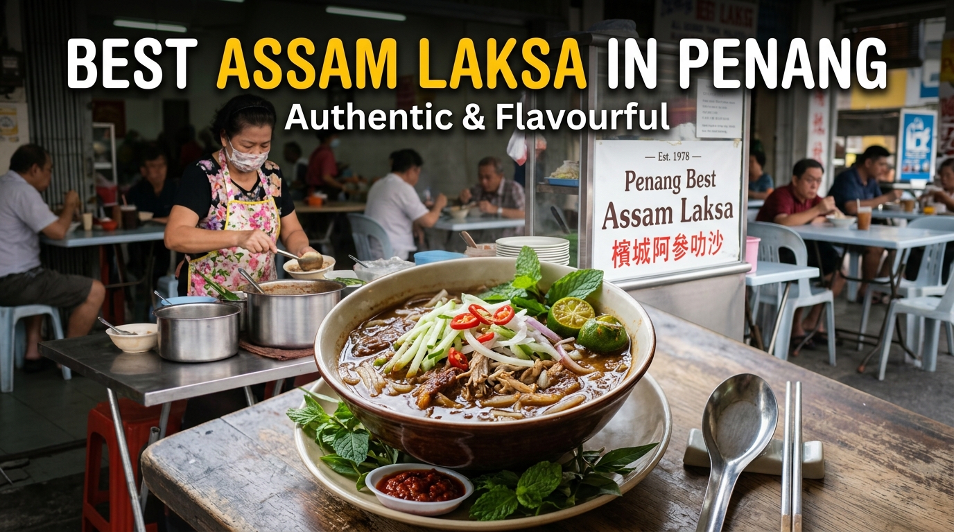 Assam Laksa Terbaik di Penang