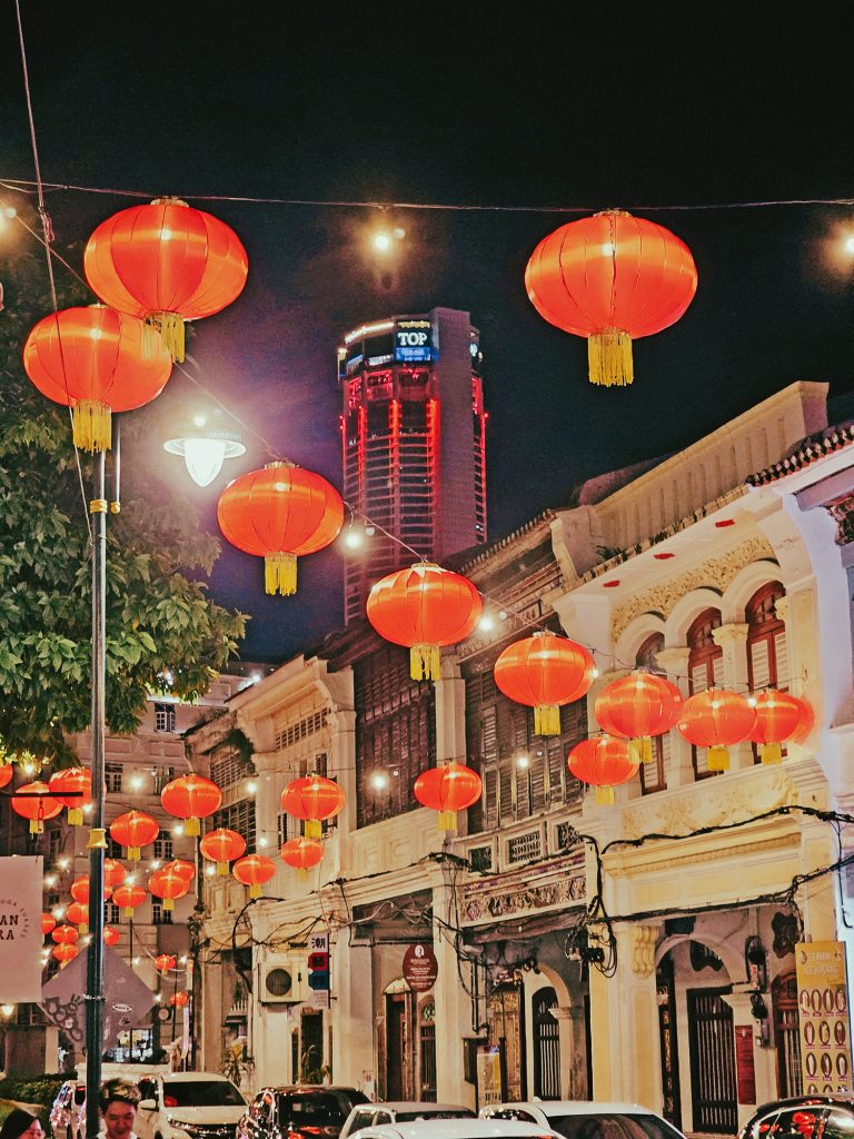 Armenian Street di malam hari, foto 4