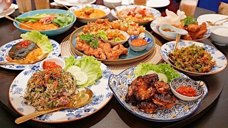 槟城 Lebuh Bishop 的 Auntie Gaik Lean's Old School Eatery 传统娘惹菜