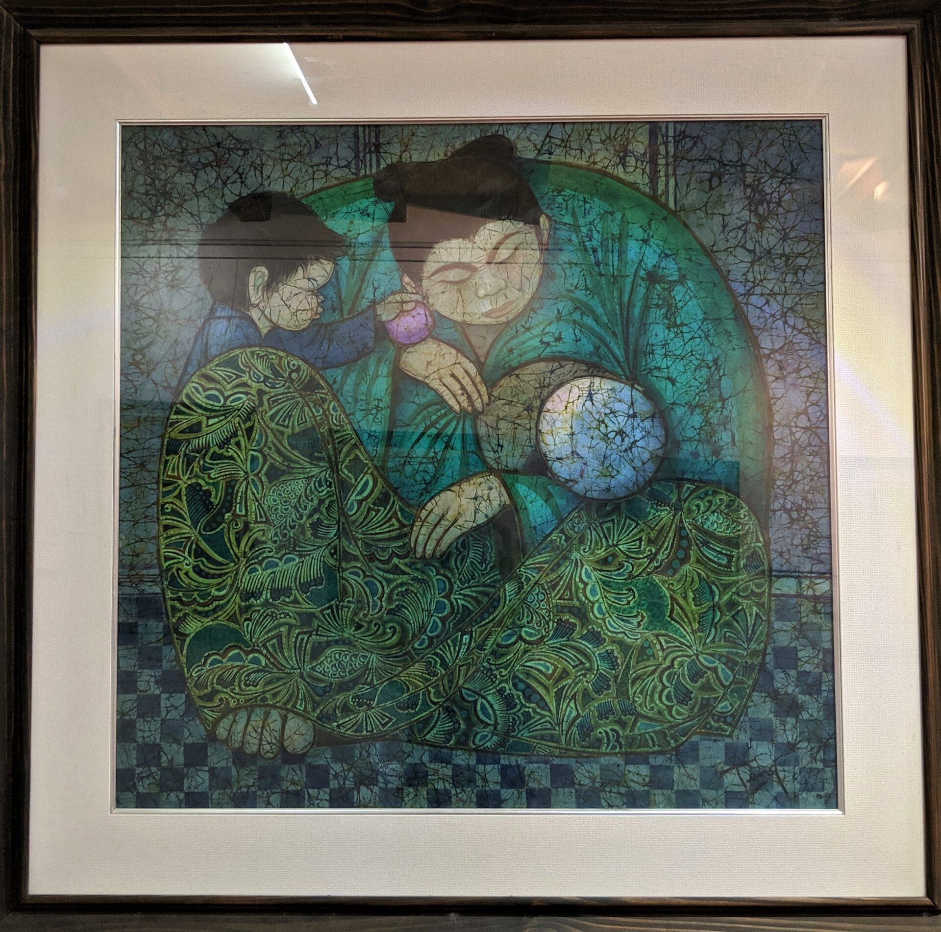 Detail di Batik Painting Museum Penang