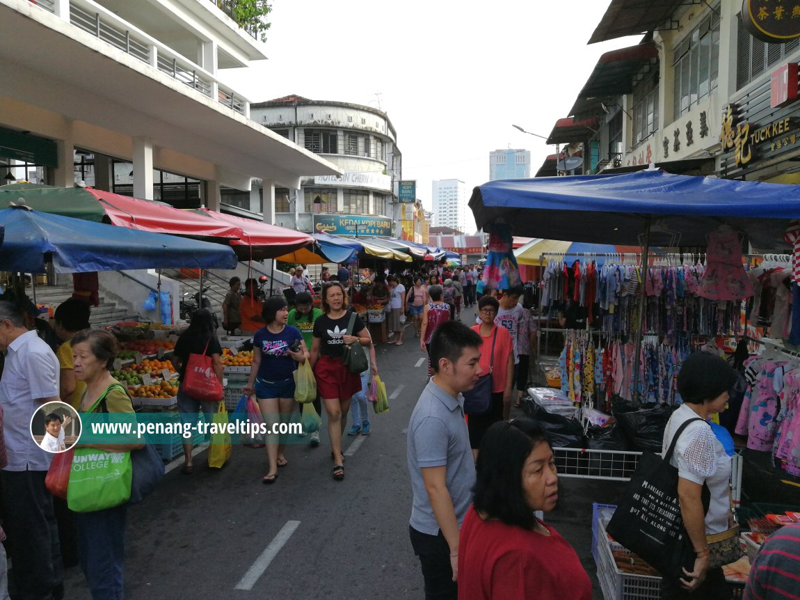 Bagian dalam Chowrasta Market (Lantai Atas)
