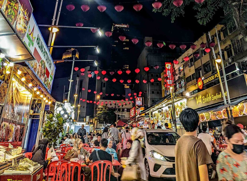 Menu di Changkat Bukit Bintang