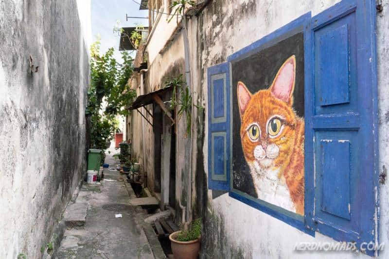 Detail Seni Jalanan George Town