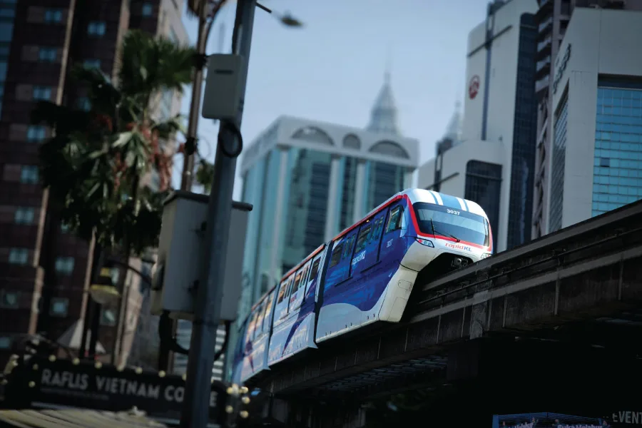 吉隆坡的 MRT 车站