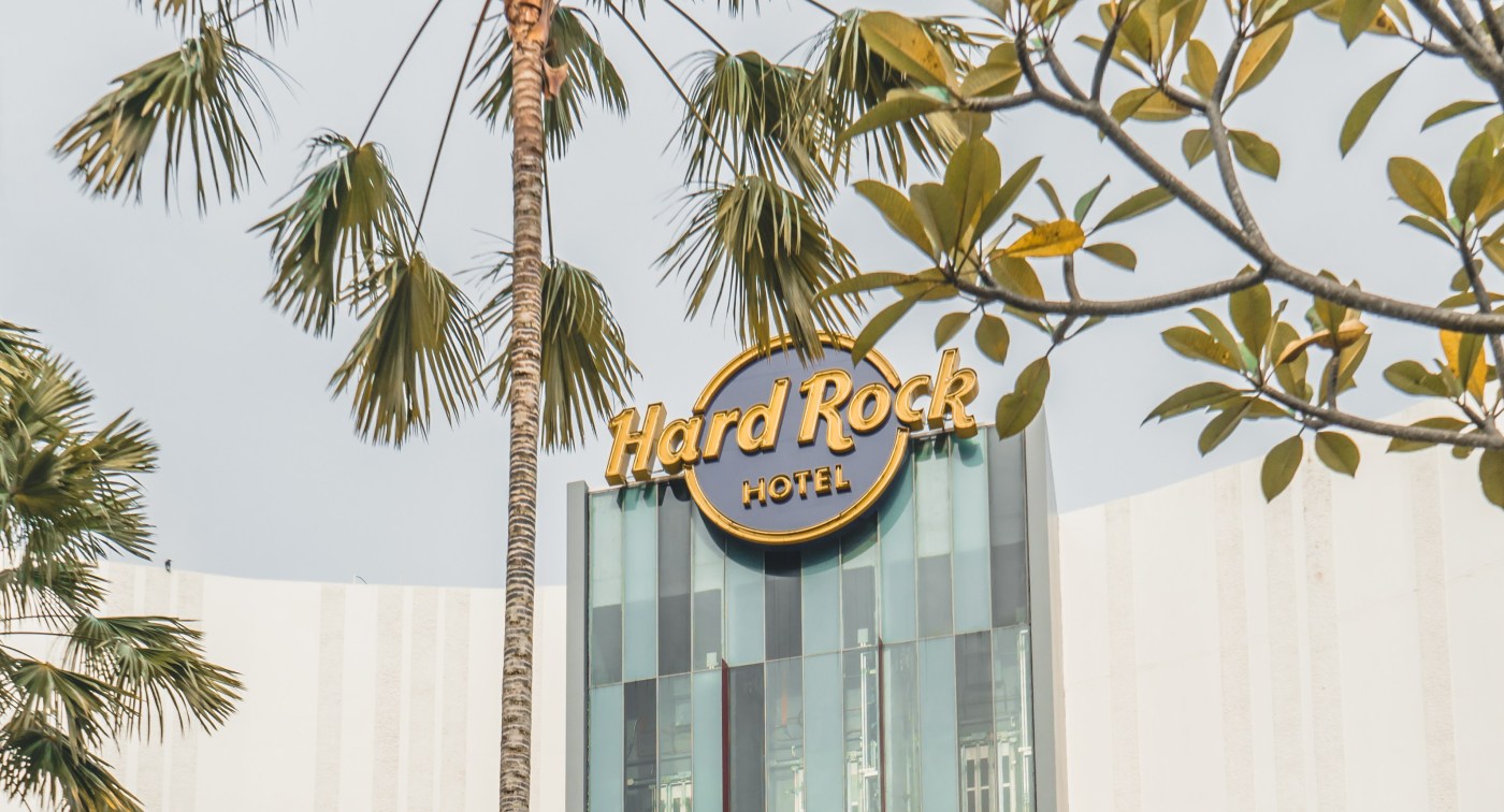Pemandangan dari Hard Rock Hotel Penang