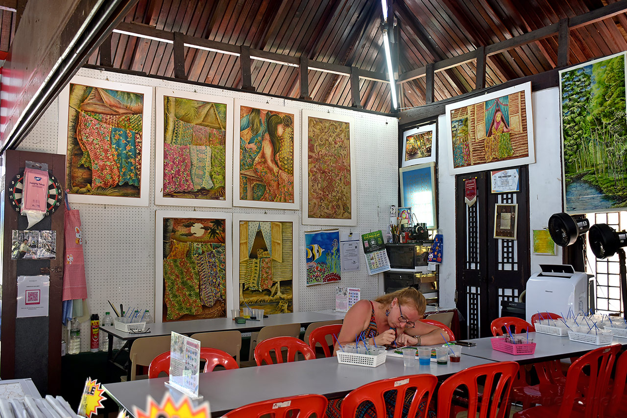 Pemandangan di Kompleks Kraf Kuala Lumpur