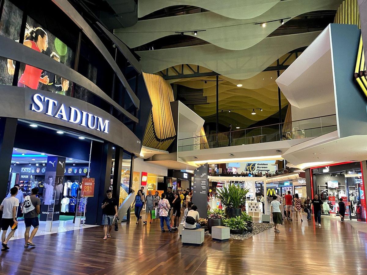 Mid Valley Megamall interior, Kuala Lumpur, the mall where My Money Master has its counter