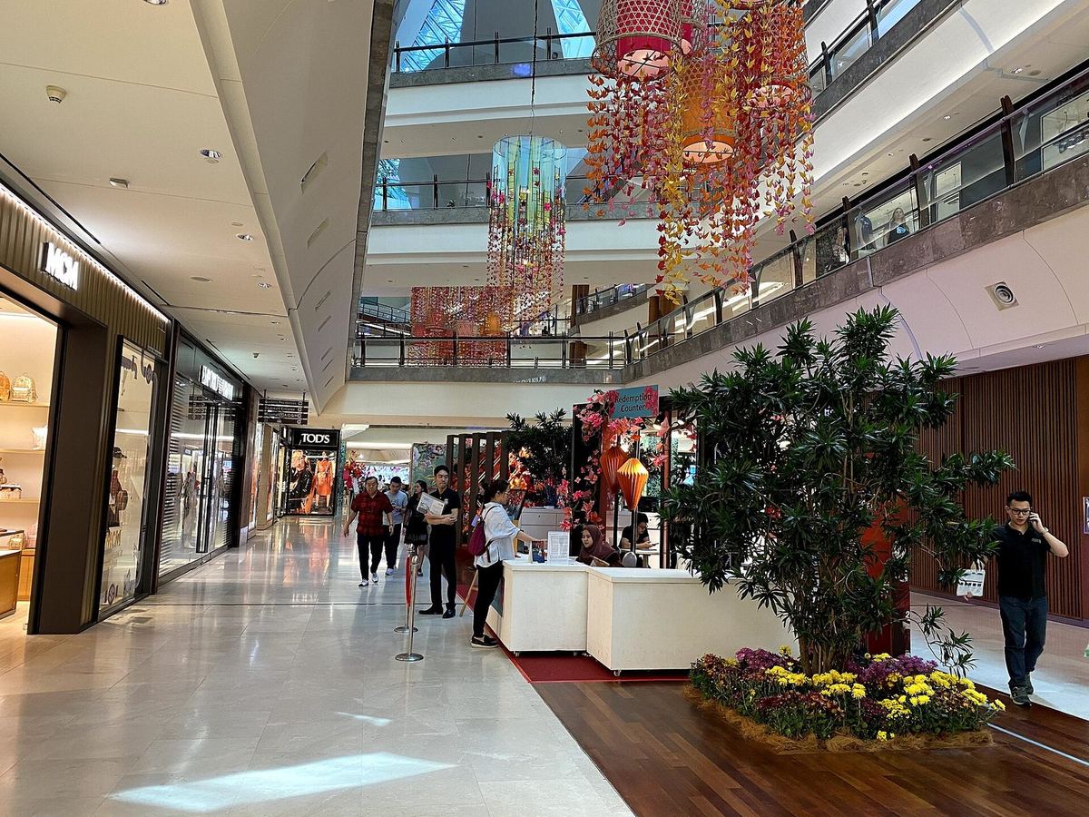 吉隆坡 Mid Valley City 的 The Gardens Mall 内部，Liang Yi TCM Therapy 位于3楼