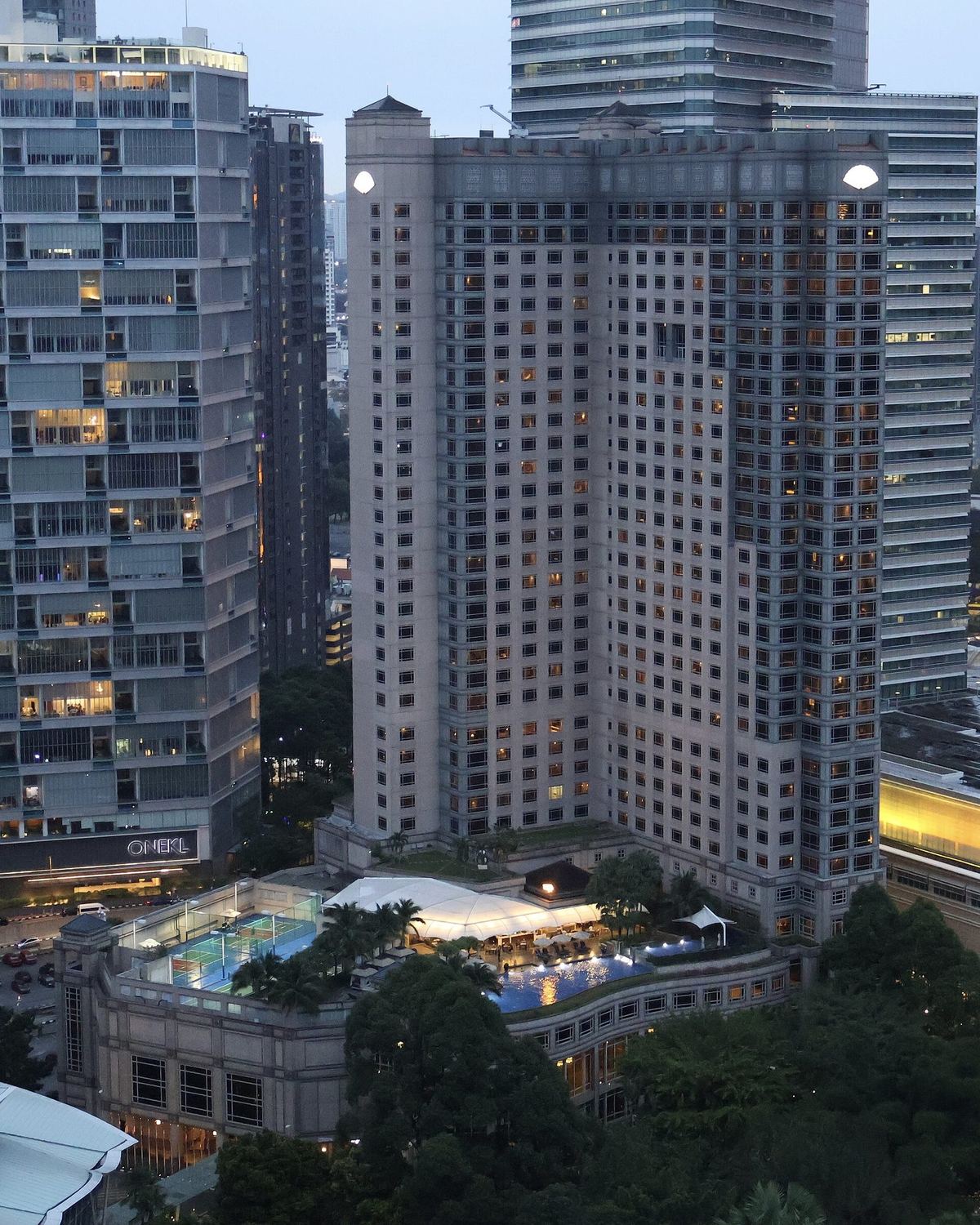 KLCC 公园旁的吉隆坡文华东方酒店（Mandarin Oriental），The Spa at Mandarin Oriental 所在地