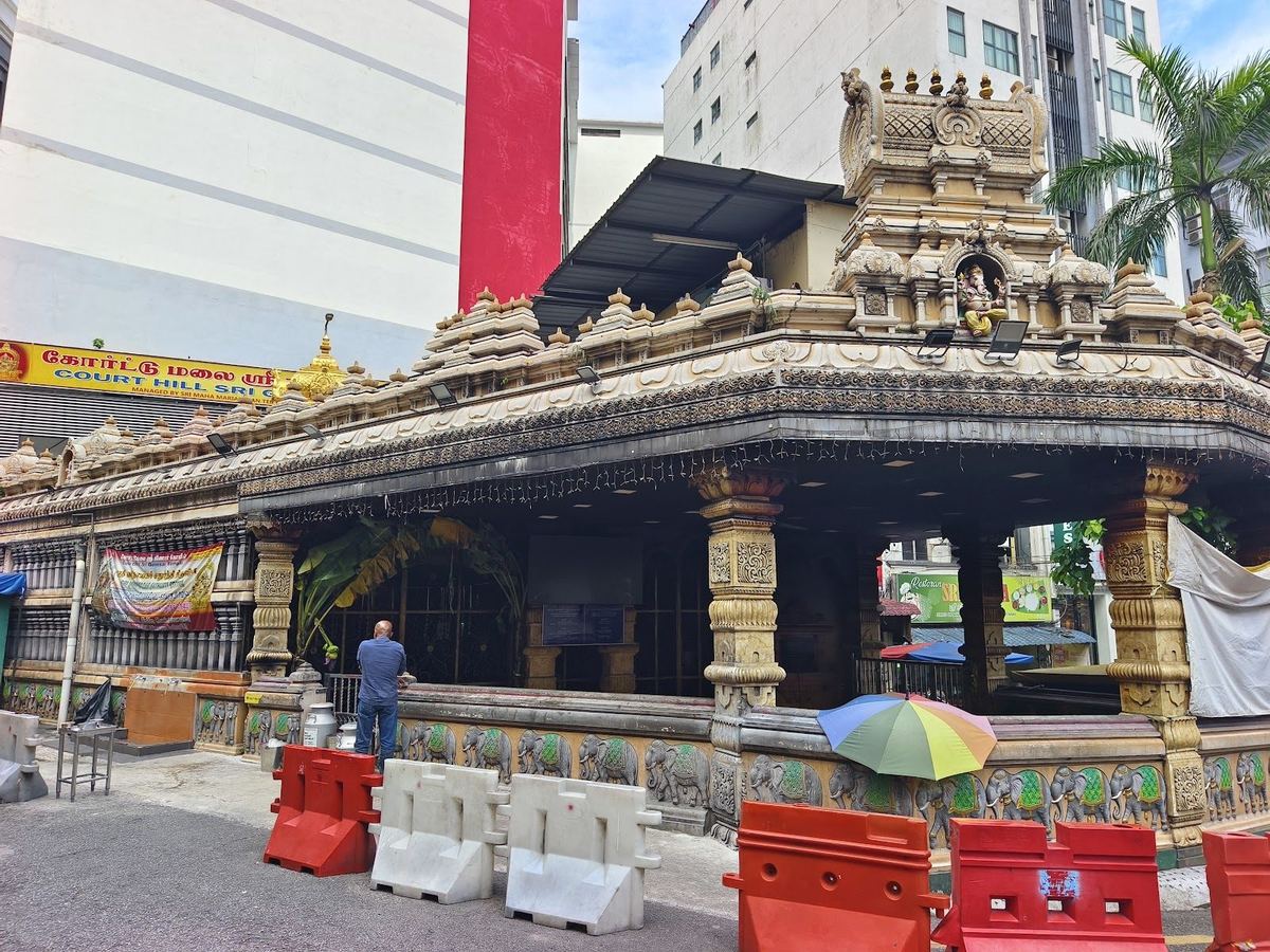 Court Hill Sri Ganesar Temple on Jalan Pudu Lama, Kuala Lumpur