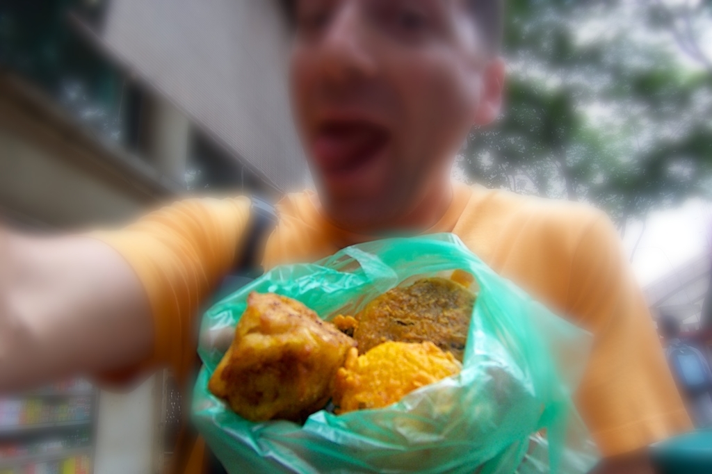 马来糕点摊