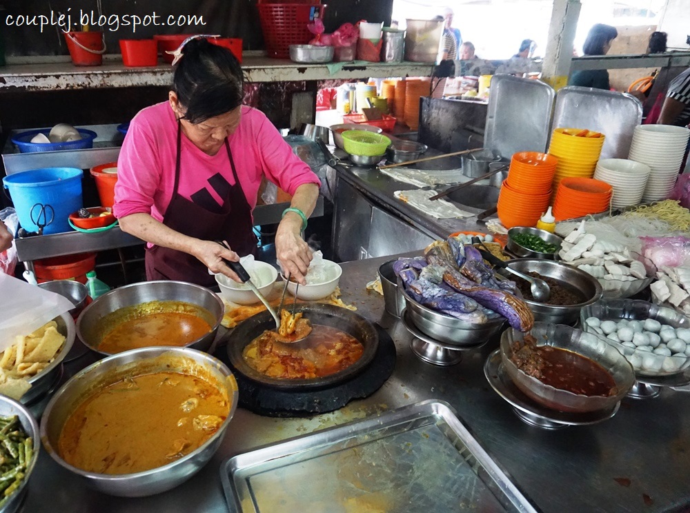 Pemandangan Penjaja Madras Lane
