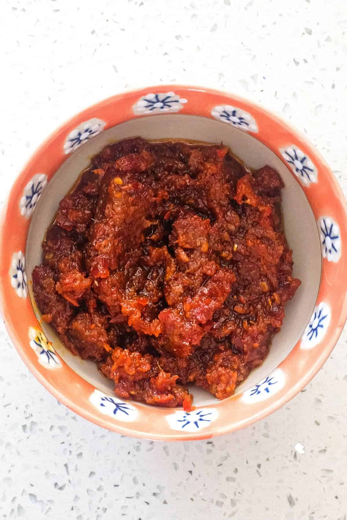 Pasta Sambal