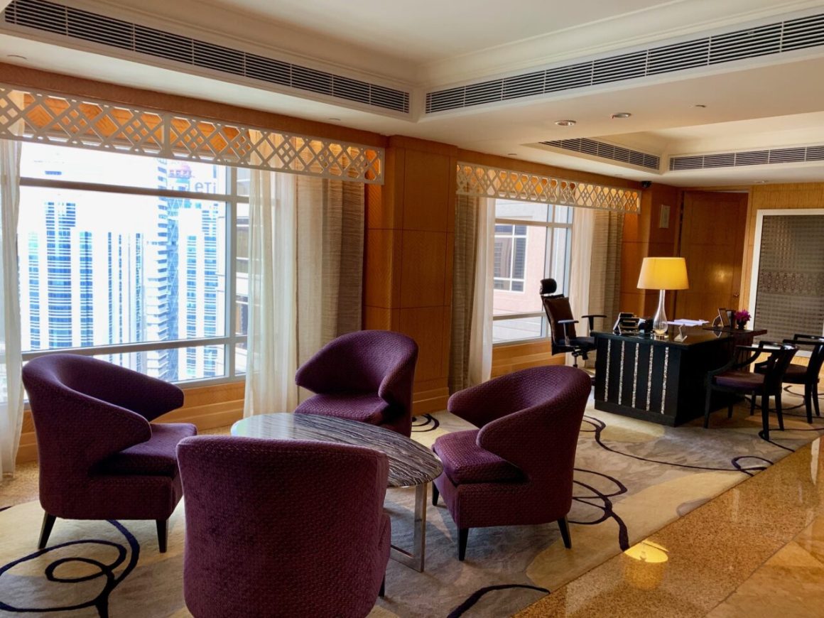 Bilik di Mandarin Oriental KL