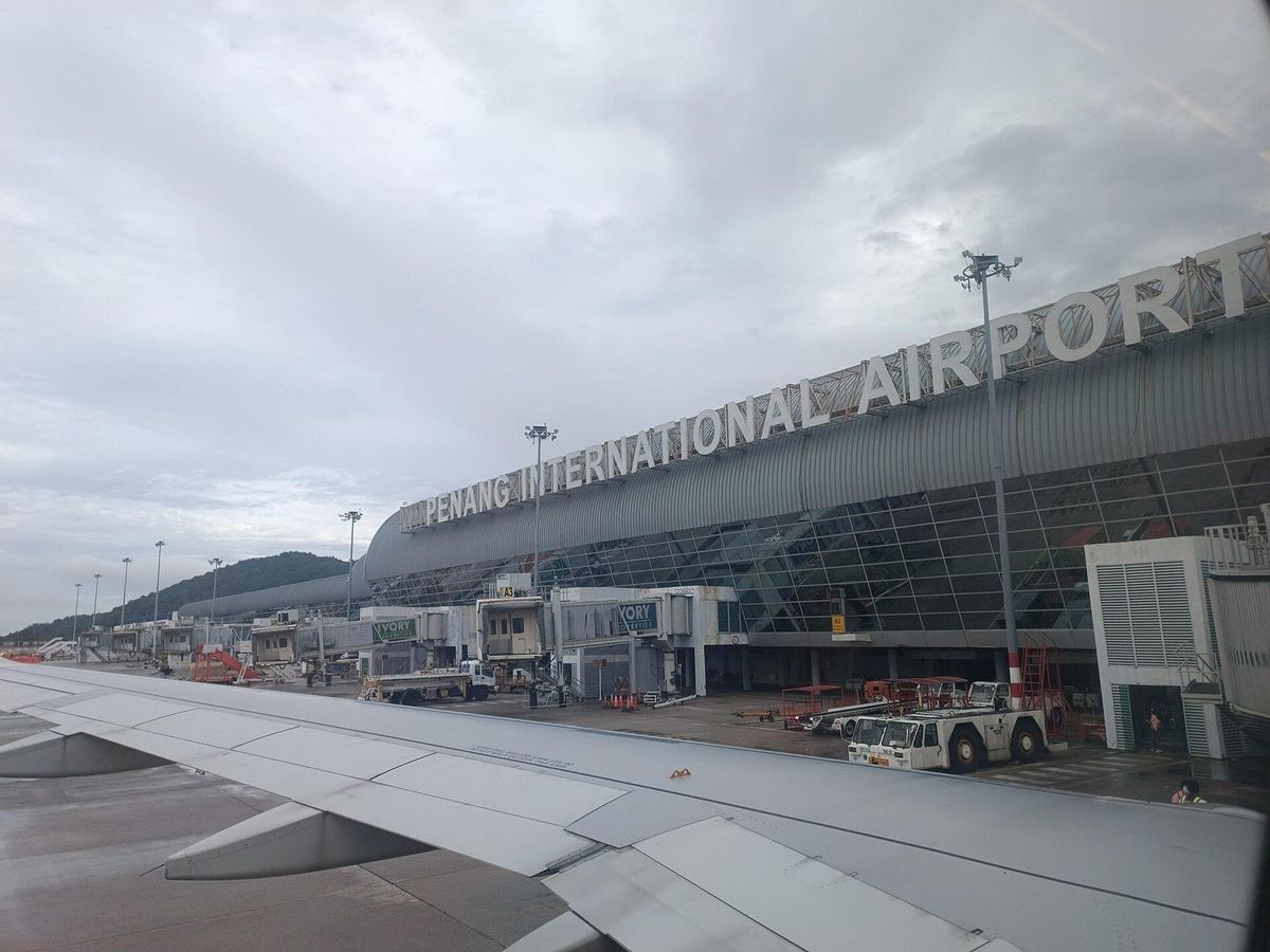 Penang International Airport terminal, Bayan Lepas, where Bank Islam has an arrival-hall exchange counter
