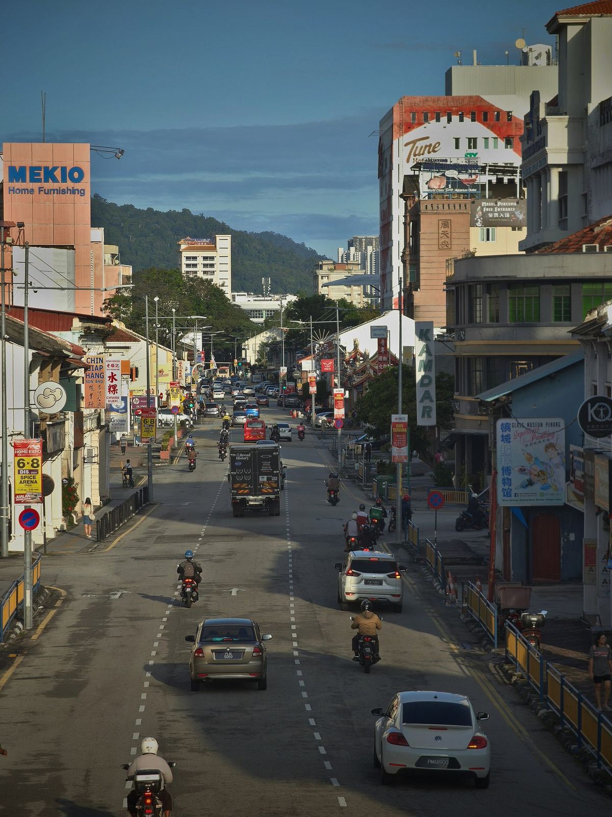 Burmah Road (Jalan Burma), George Town, Penang, jalan tempat Imperial Thai Massage berada