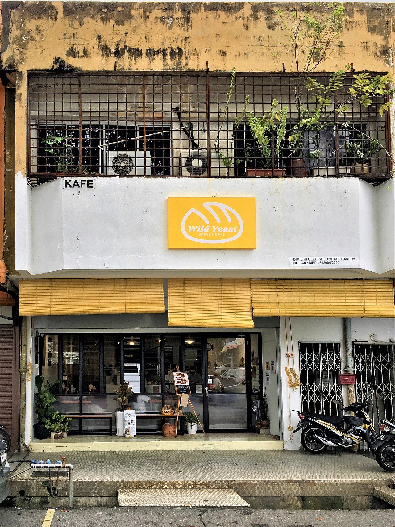 Wild Yeast Bakery Cafe, a cafe in a Damansara Jaya shophouse in Petaling Jaya, Selangor