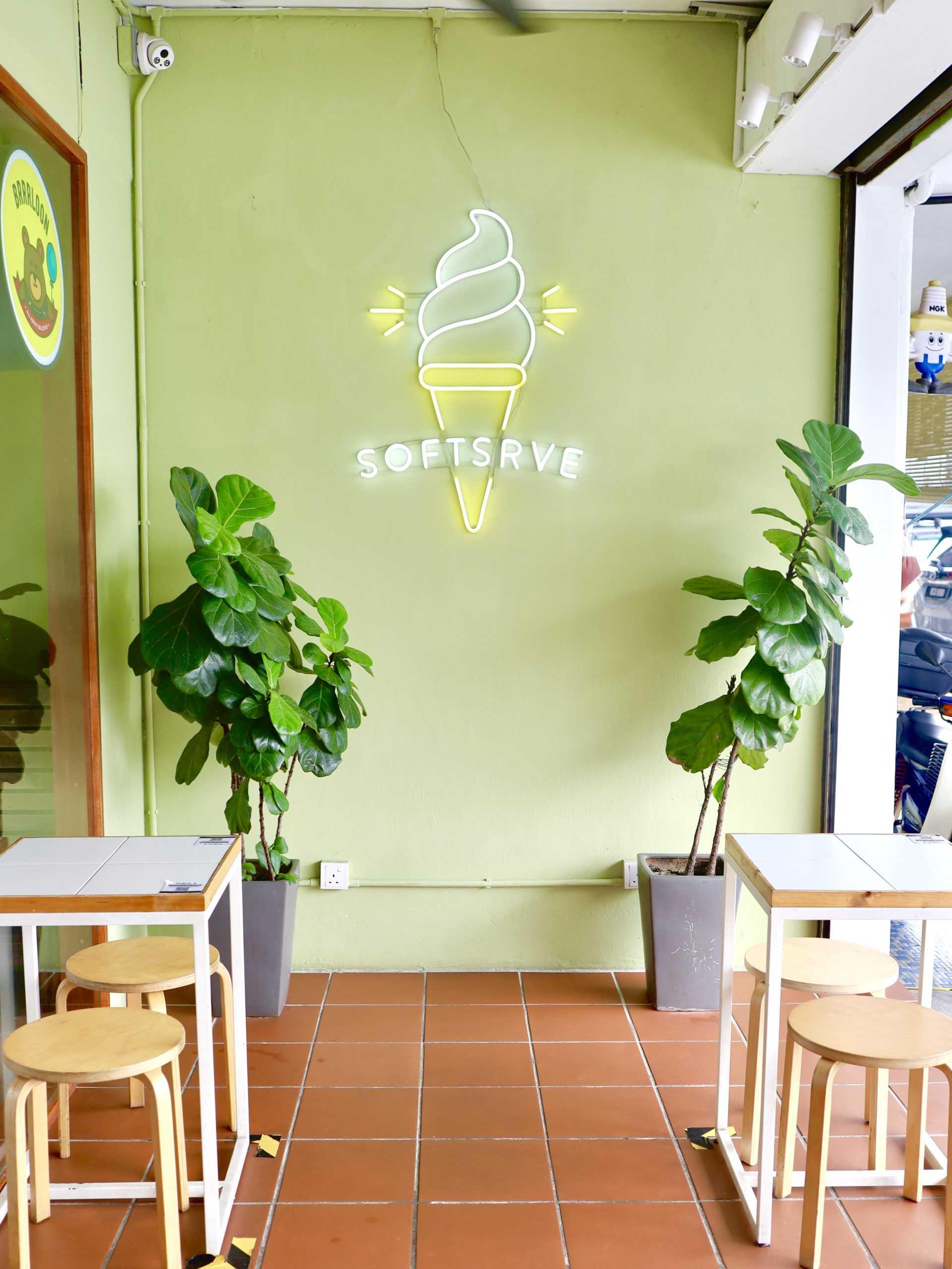 吉隆坡 Softsrve 的甜筒手工软雪糕
