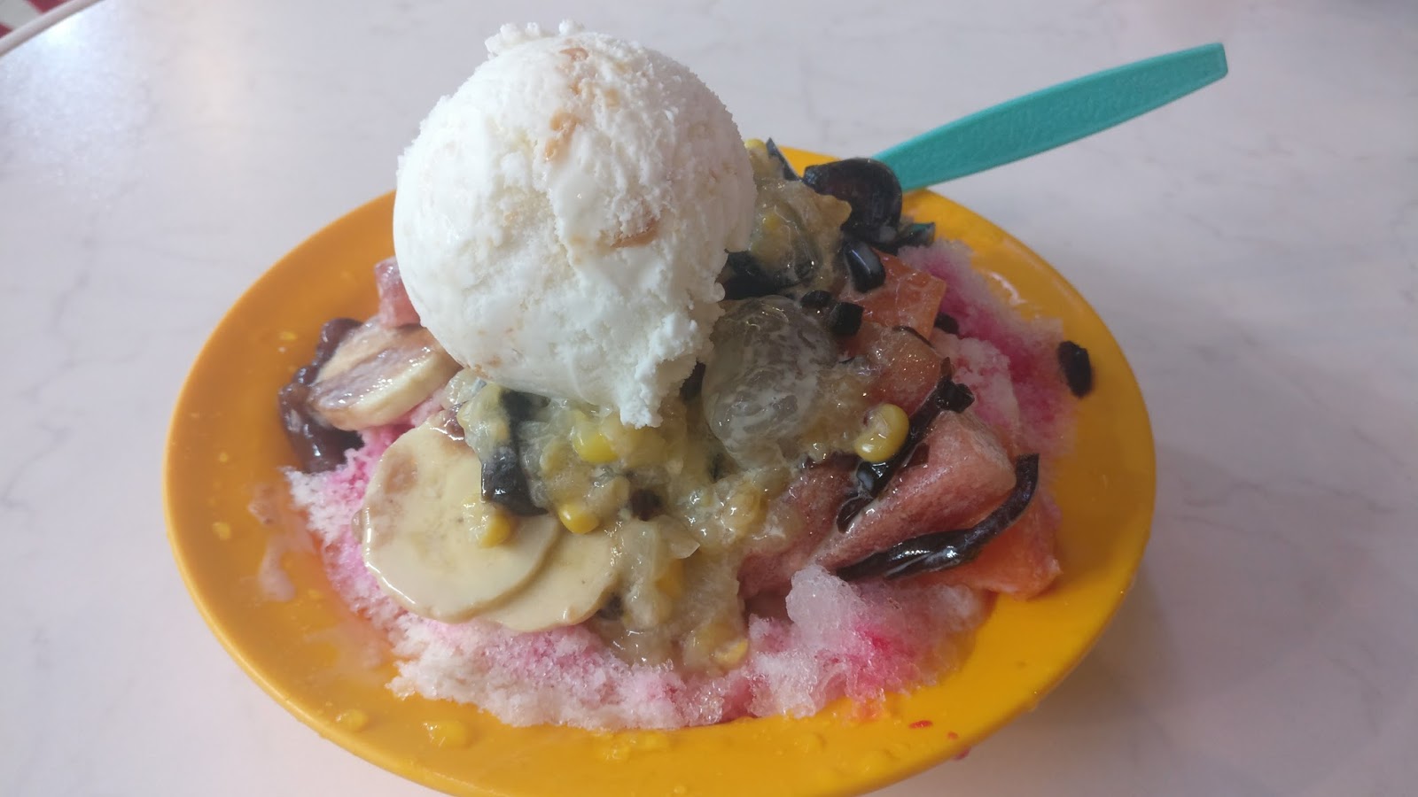 Minuman di Ais Kacang