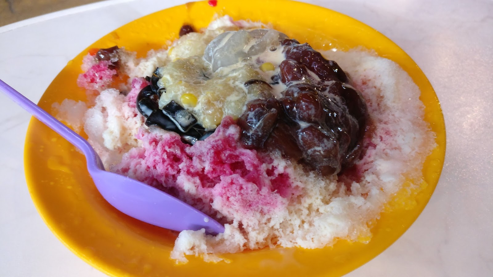 Menu di Ais Kacang