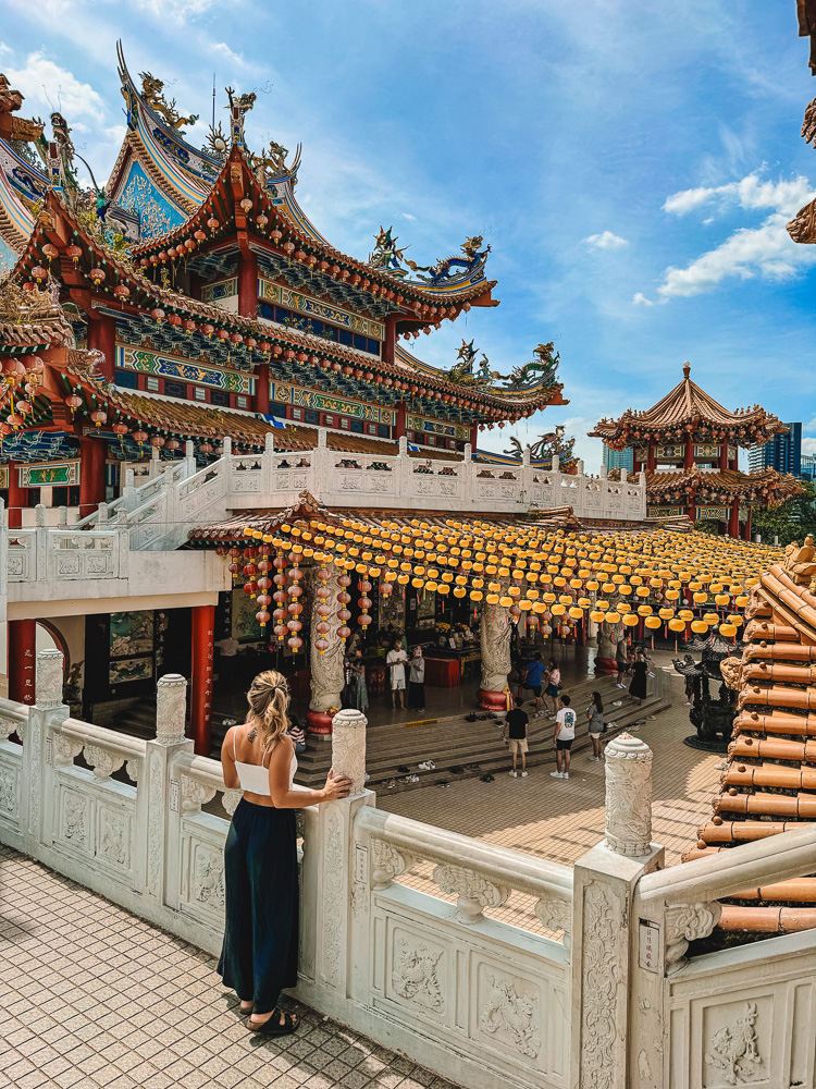 Thean Hou Temple on Robson Heights, one of the best-known temples in Kuala Lumpur