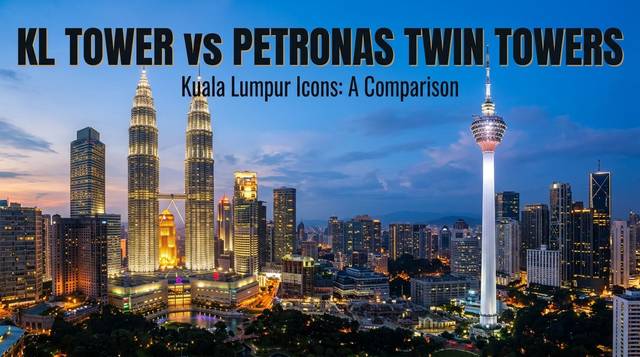 KL Tower vs Petronas Twin Towers