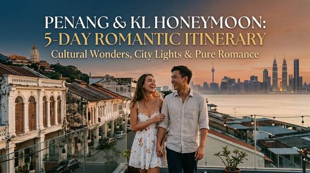 Penang and KL Honeymoon 5-Day Itinerary