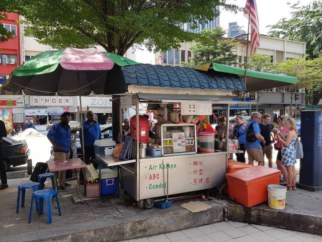 Cendol stalls
