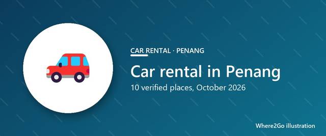 Illustration: car rental in Penang