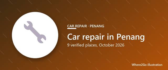 Illustration: car repair in Penang