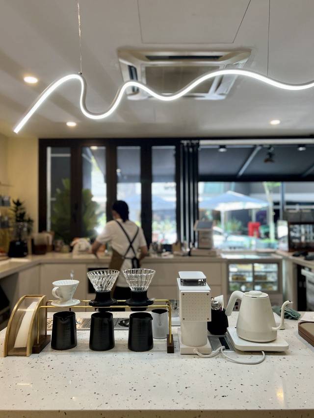 Brew bar and counter inside Coffee Stain by Joseph, Publika, Solaris Dutamas, Kuala Lumpur