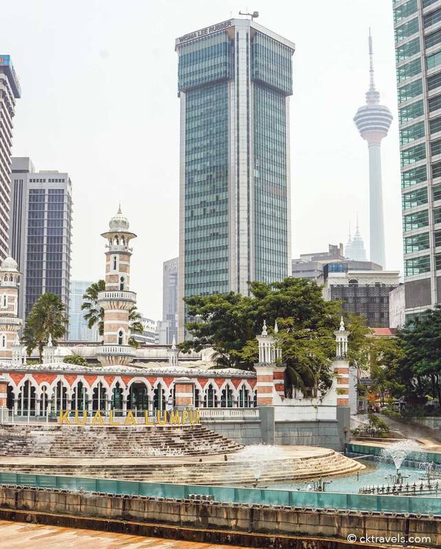 River of Life Blue Pool at Masjid Jamek