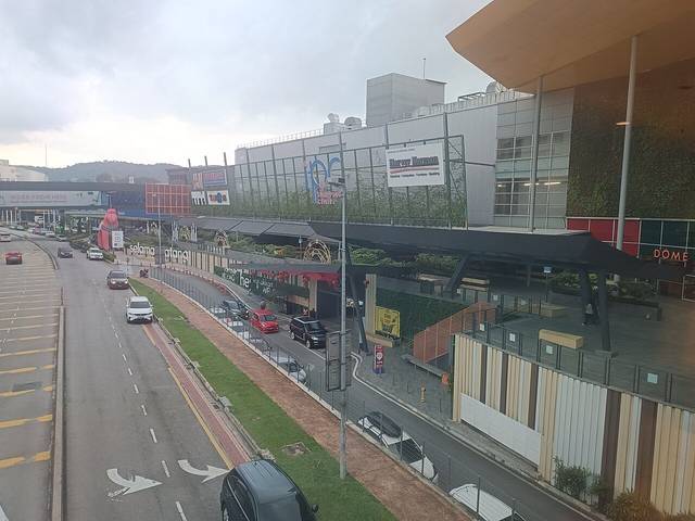 IPC Shopping Centre seen from a walkway